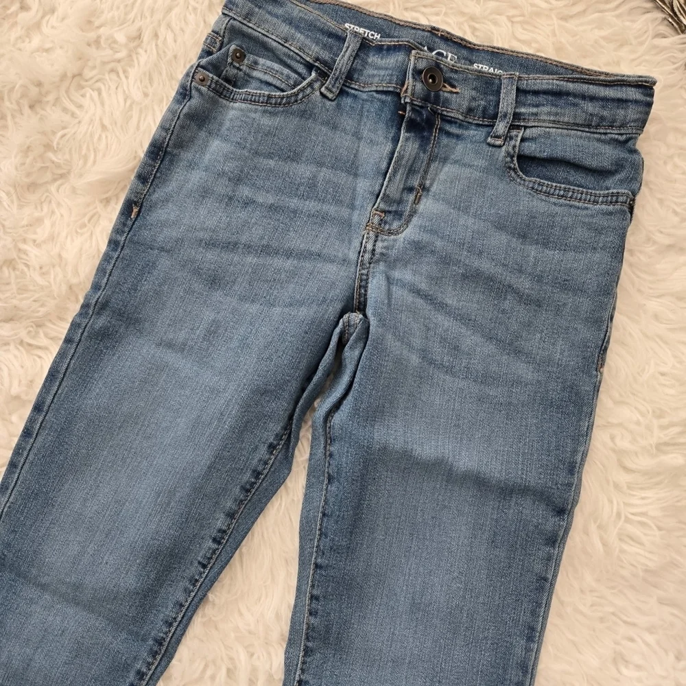 The Children's Place STRAIGHT STRETCH Adjustable waist jeans. Size 8. New.